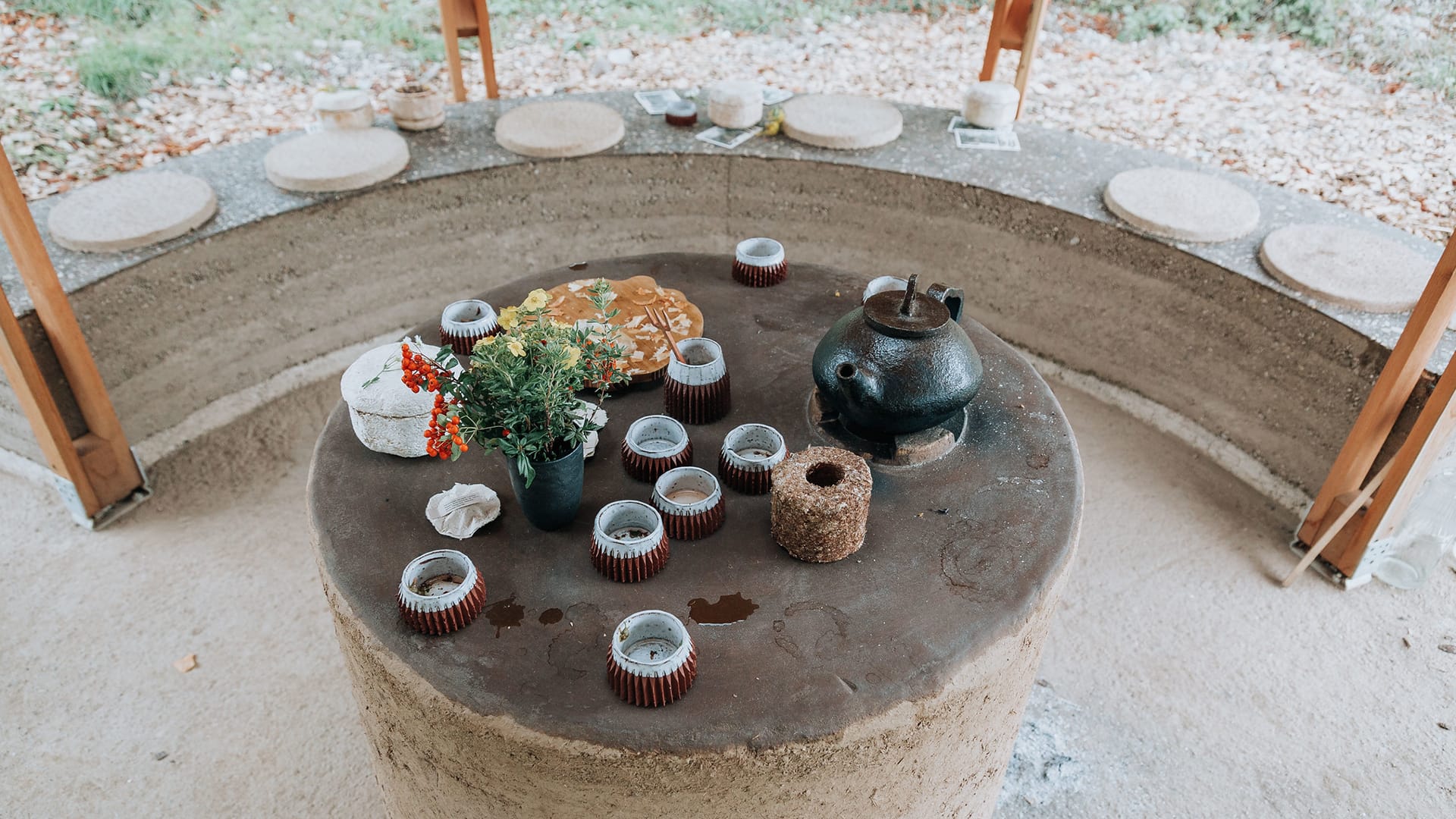 Tea Drinking Ceremony at Krater